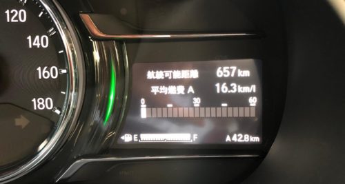 札幌から中山峠までの距離と燃費