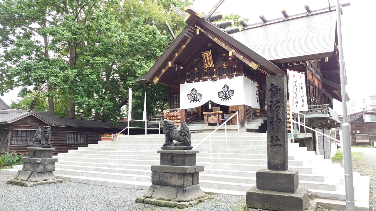 札幌諏訪神社の拝殿