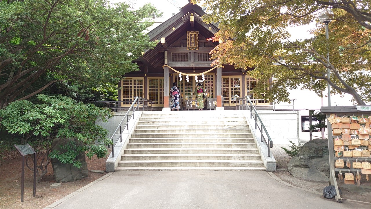 厚別神社の拝殿