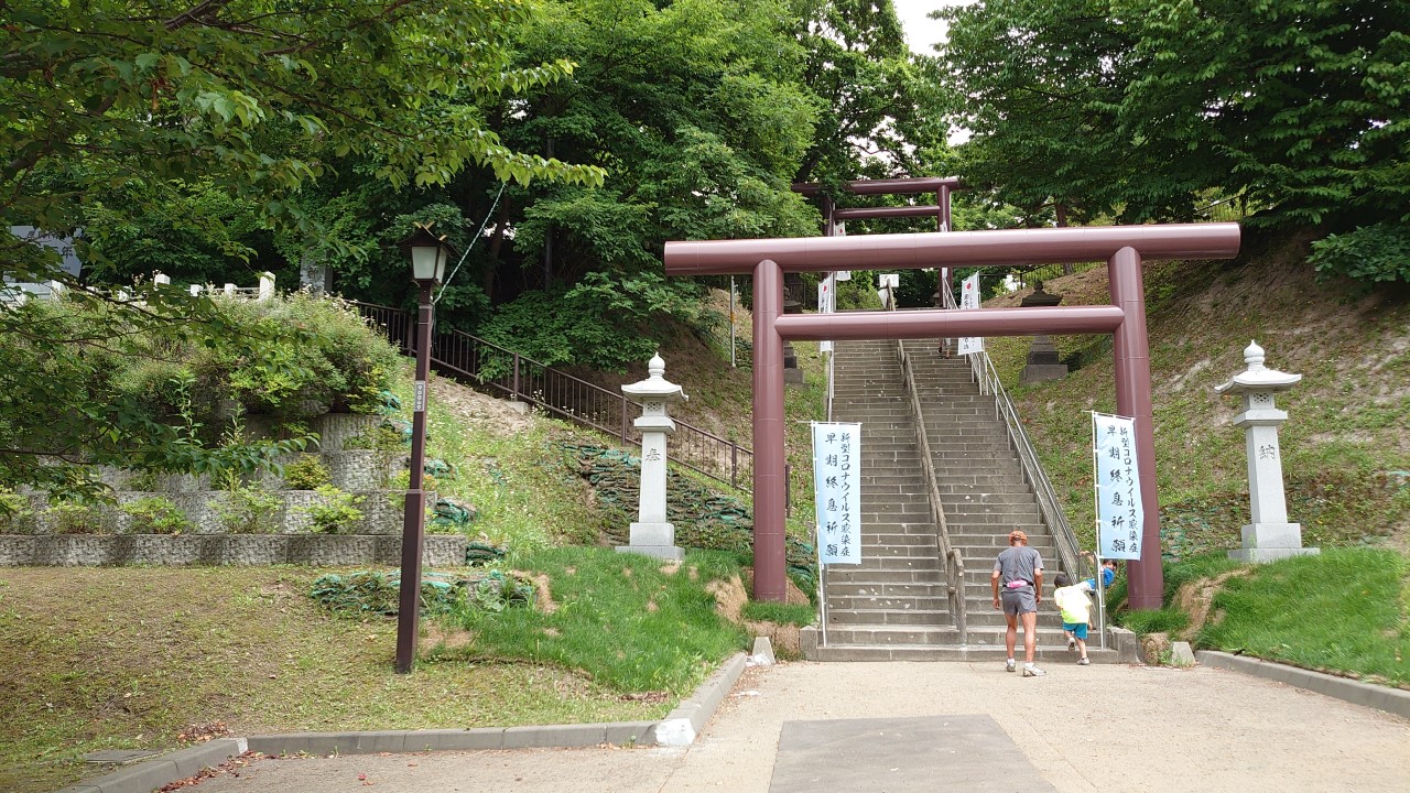 厚別神社の鳥居