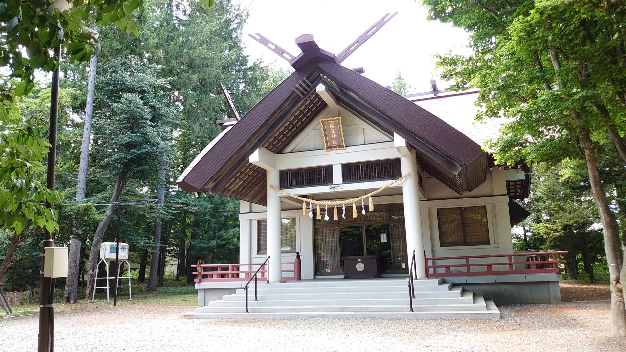 廣島神社の拝殿