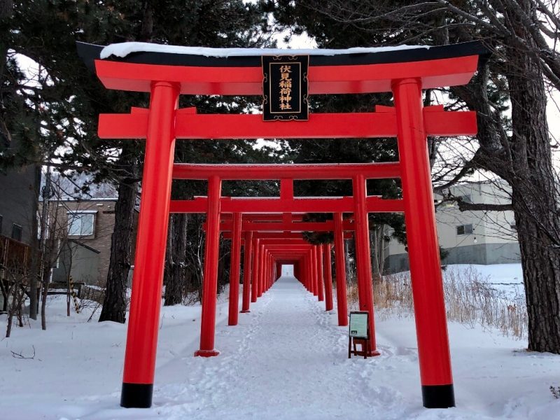 札幌伏見稲荷神社の鳥居