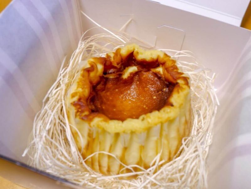 GOZOのバスクチーズケーキの写真