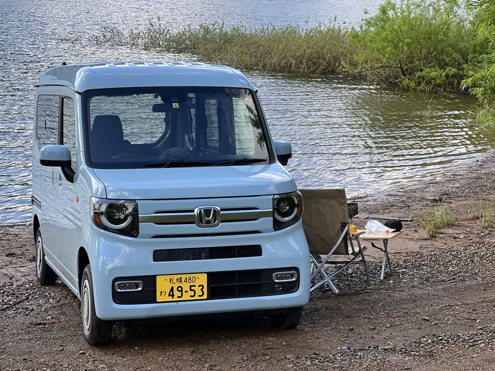 N-VAN車中泊仕様車の外観写真