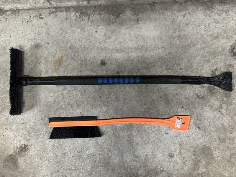 スノーブラシの比較画像