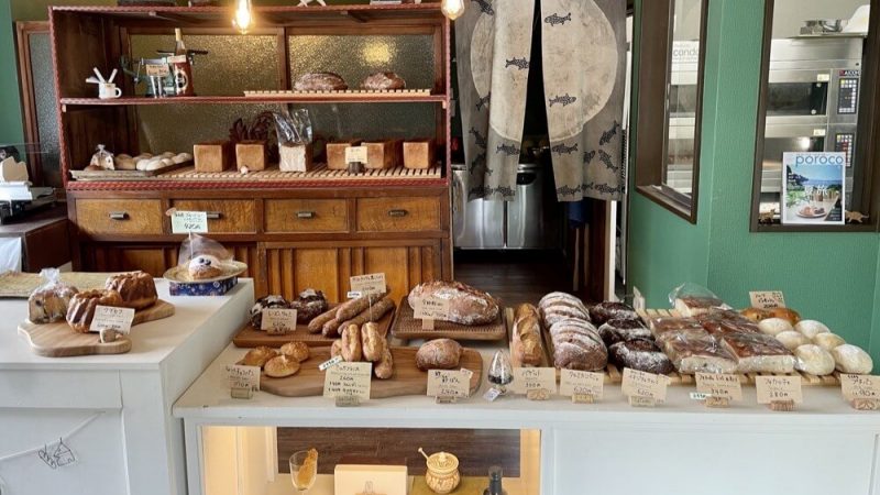 ぱん処の店内