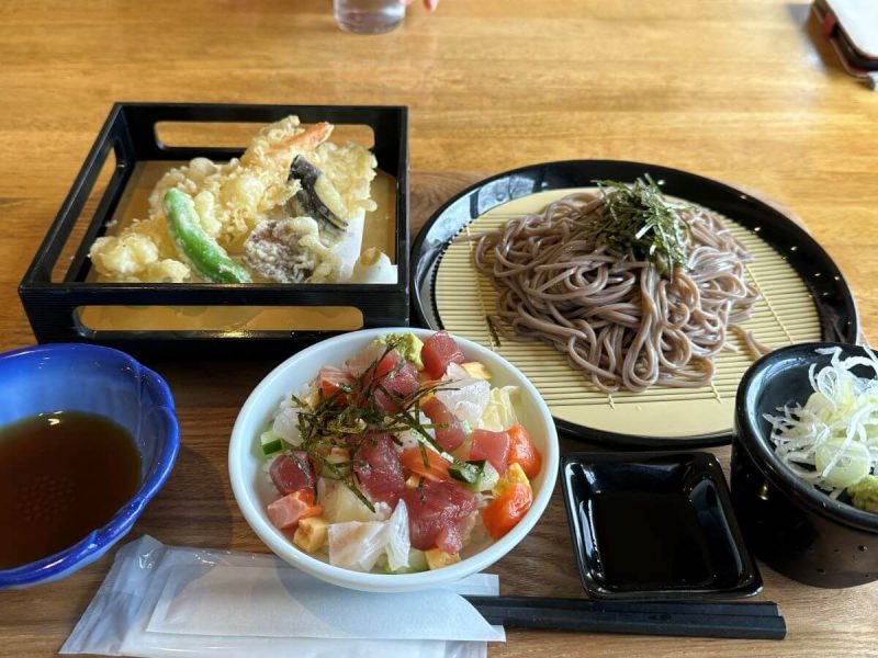 ユンニの湯のランチセット