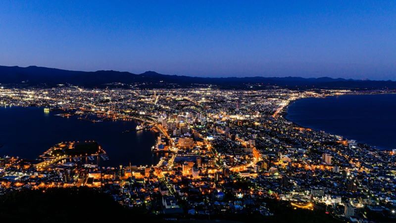 函館山から見る夜景