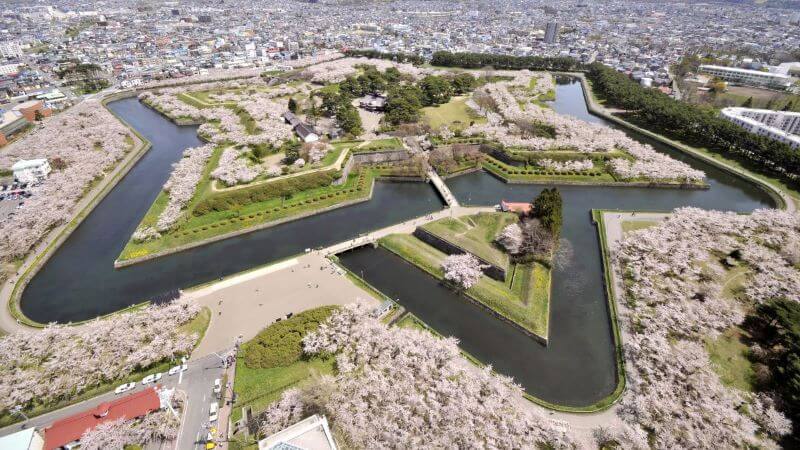 五稜郭タワーからの景色