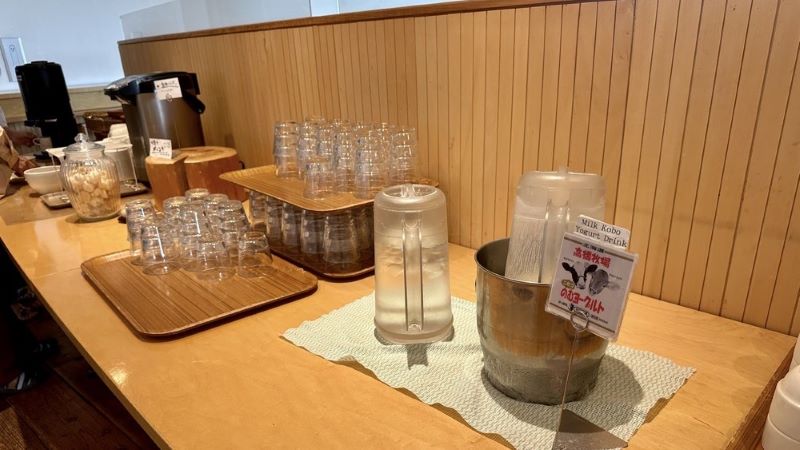 PRATIVOのドリンクバー