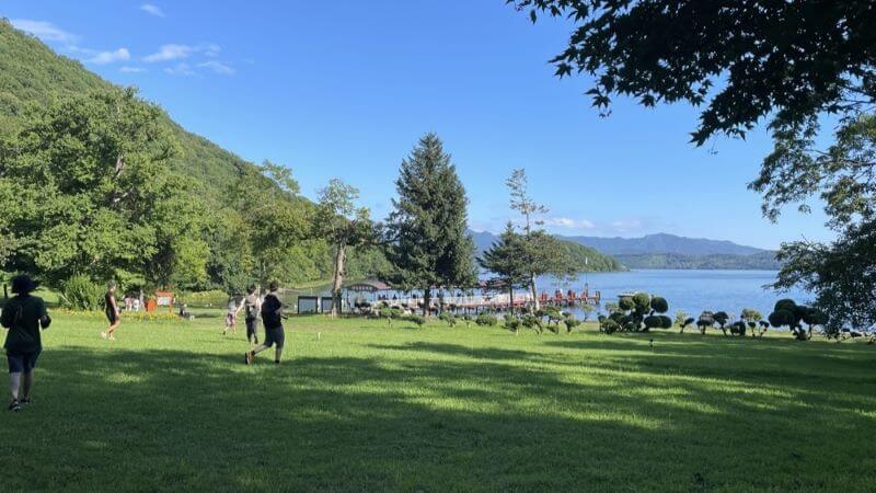 洞爺湖の中島