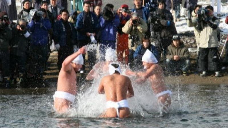木古内町寒中みそぎ祭り