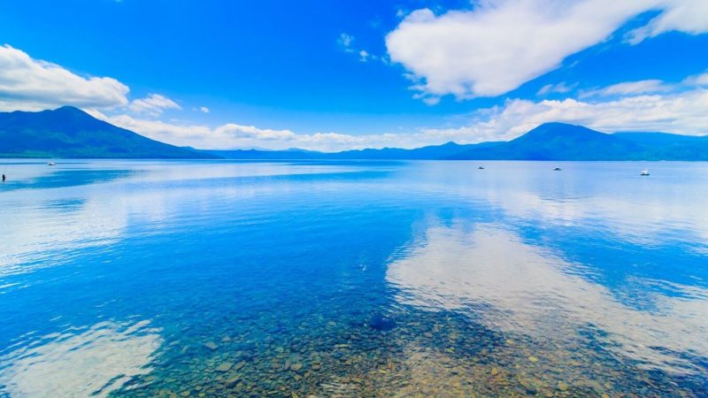 支笏湖の画像